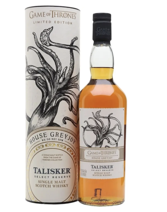 Віскі Talisker Game of Thrones House Greyjoy 45.8% 0.7 л